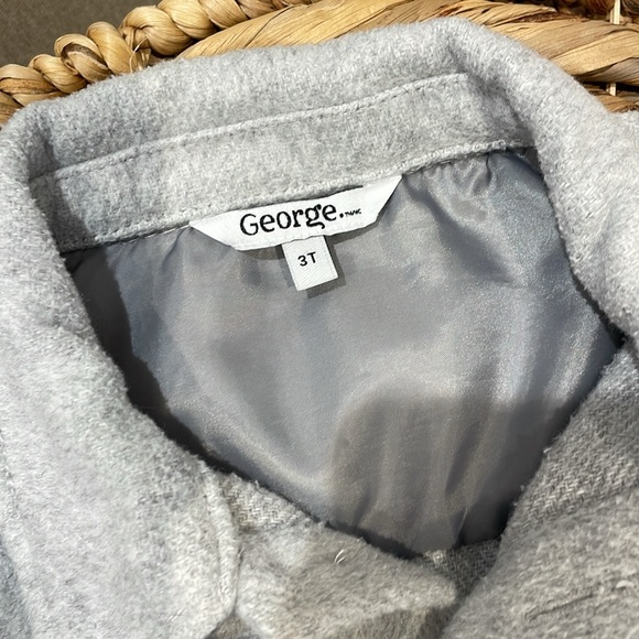3T Grey Shacket for toddler boys - Picture 4 of 7